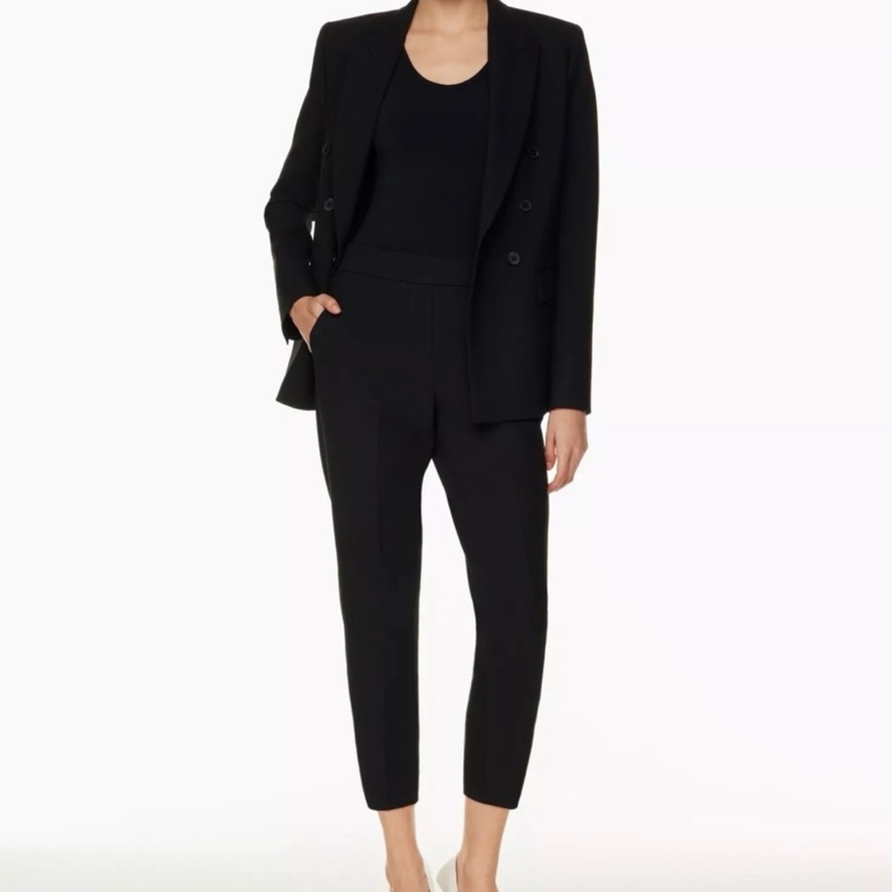 Aritzia Babaton Conan Cropped Pant | Size 16 | Black